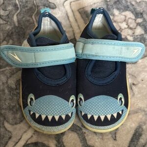 Speedo Blue Slip-On Sneakers with Monster Design